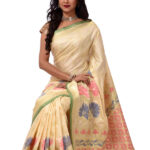 Tangail Benarashi Silk Katan Saree