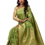 Tangail Benarashi Silk Katan Saree