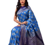 Tangail Benarashi Silk Katan Saree