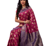 Tangail Benarashi Silk Katan Saree