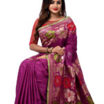 Tangail Benarashi Silk Katan Saree