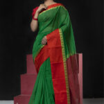 Green Half Silk Saree