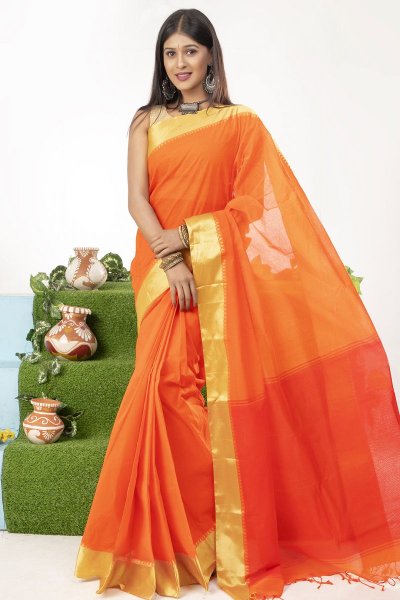 Tangail Cotton Saree