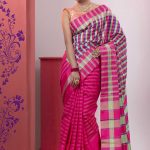 Multi-Color Half Silk Chumki Saree