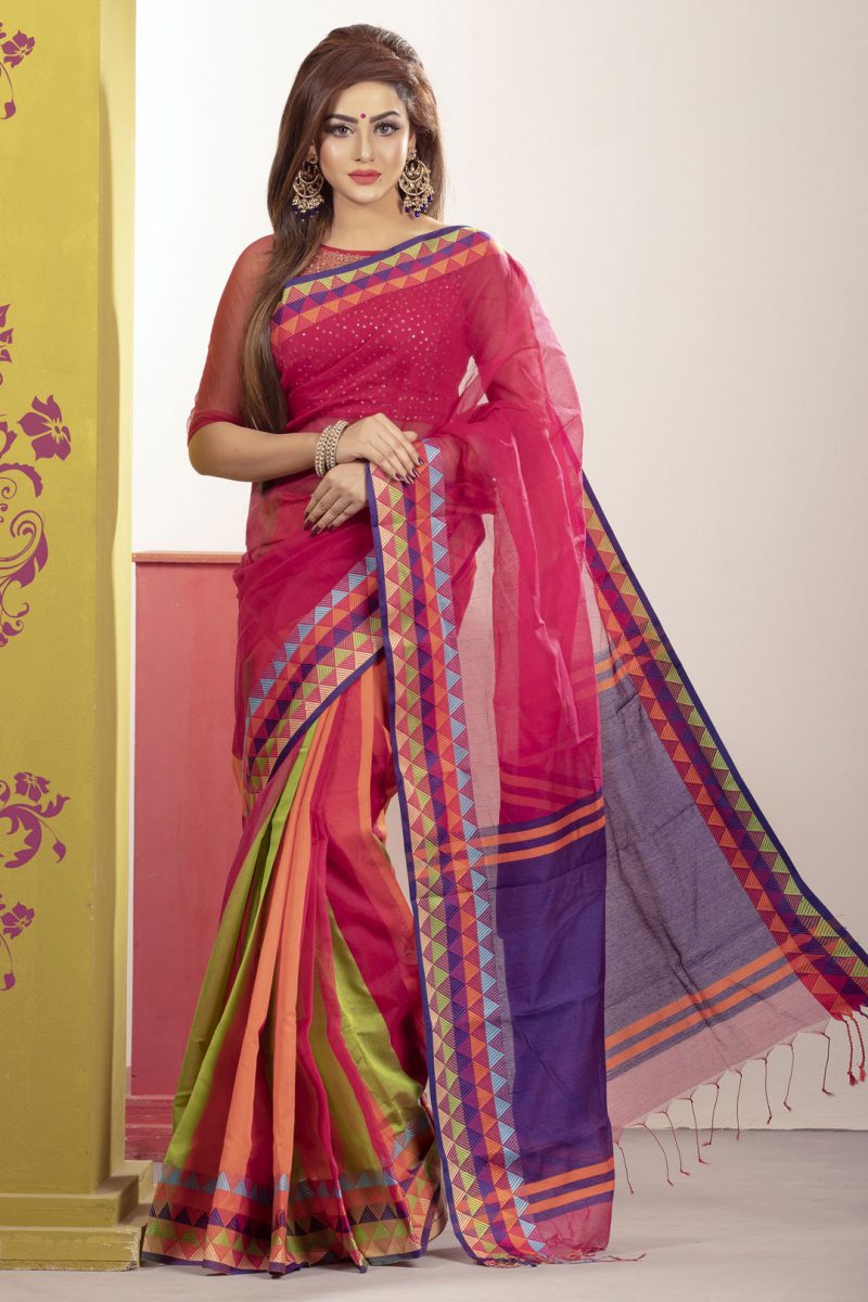 Tangail Half Silk Saree
