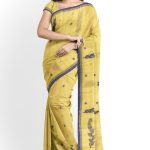 Light Green Cotton Saree