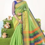 Green Half Silk Saree