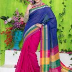 Multi-Color Half Silk Saree