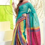Multi-Color Half Silk Saree