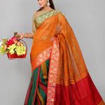 Multi-Color Half Silk Saree