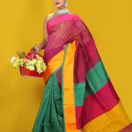 Multi-Color Half Silk Saree