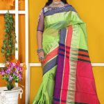 Green Half Silk Saree