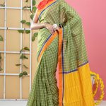 Multi-Color Half Silk Saree