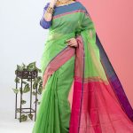 Green Half Silk Saree