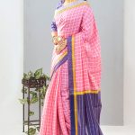Pink Half Silk Saree