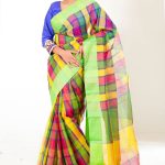 Multi-Color Half Silk Saree