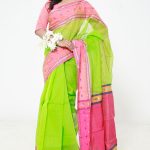 Green Half  Silk  Saree