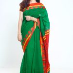 Green Half Silk Saree
