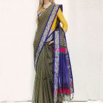 Multi-Color Half  Silk  Saree