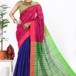 Multi-Color Half  Silk  Saree