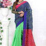 Multi-Color Half  Silk  Saree
