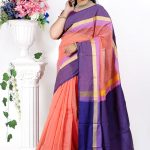 Multi-Color Half  Silk  Saree