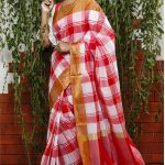 Red Half Silk Saree