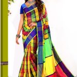 Multi-Color Half Silk Saree
