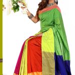 Multi-Color Half Silk Saree