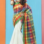 Multi-Color Cotton Saree
