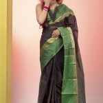 Black Cotton Saree