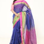 Blue Cotton Saree