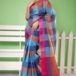 Multi-Color Cotton saree