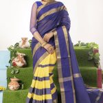 Multi-Color Cotton saree