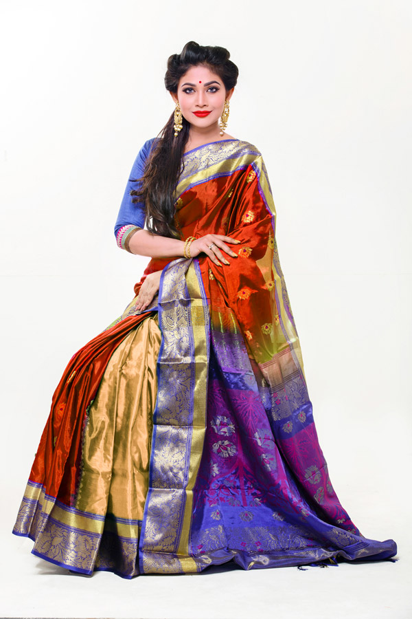 Buy Shruseternity - Pure Soft Silk Saree at Amazon.in