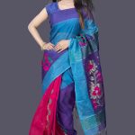 Multi-Color Mercerized Cotton Saree