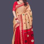 Multi-Color Mercerized Cotton  Saree