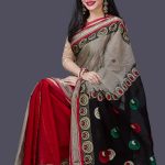 Multi-Color Mercerized Cotton Saree