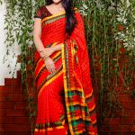 Multi-Color Half Silk Saree