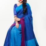 Multi-Color Mercerized Cotton Saree