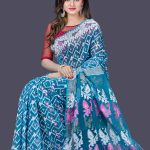 Multi-Color Soft Jamdani Saree