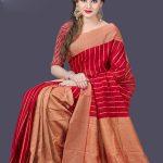 Multi-Color Mercerized Cotton Saree