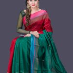 Multi-Color Half Silk Saree