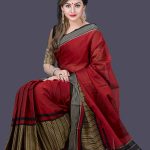 Multi-Color Mercerized Cotton Saree