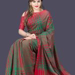 Multi-Color Mercerized Cotton Saree