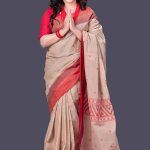 Multi-Color khadi Cotton Saree