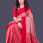 Multi-Color Mercerized Cotton Saree