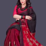 Multi-Color Mercerized Cotton Saree