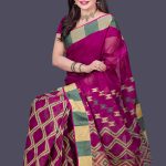 Multi-Color Cotton Saree