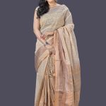 Off White Cotton Saree